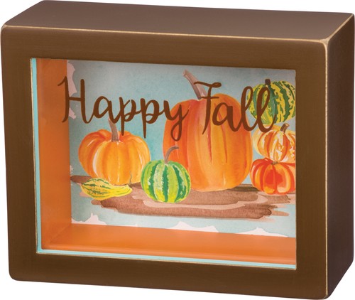 Pbk fall autumn decor happy - pbk,